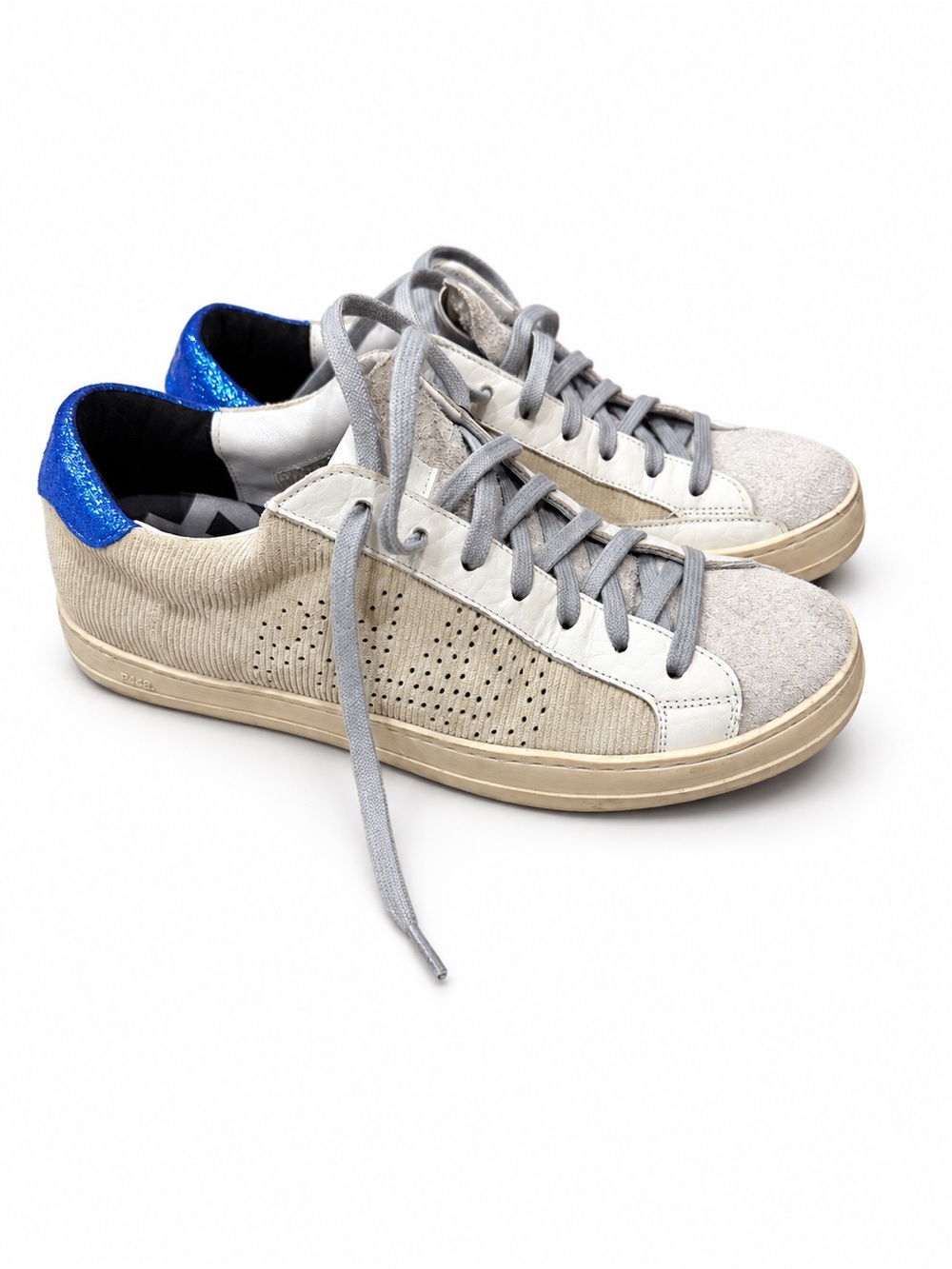 P448 Women’s John Infinity Low Top Sneaker Glitter Heel Size 39